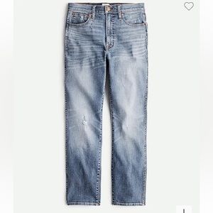 J. Crew 10” Vintage Straight Jean in Surf Storm Wash